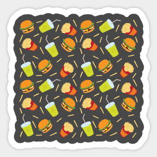 Fast Food Sticker